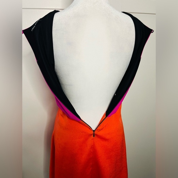 Donna Mizani Colorblock Cutout Dress - Size XS - Picture 8 of 9
